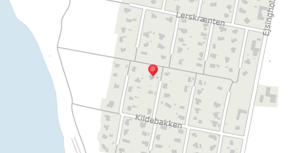 Trafikstøjkort på Kildebakken 54, . , 7830 Vinderup