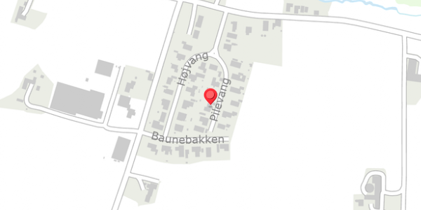 Trafikstøjkort på Pilevang 8, . , 7830 Vinderup