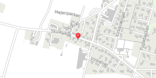 Trafikstøjkort på Skolegade 11, 7830 Vinderup