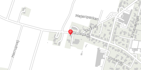 Trafikstøjkort på Skolegade 21, 7830 Vinderup