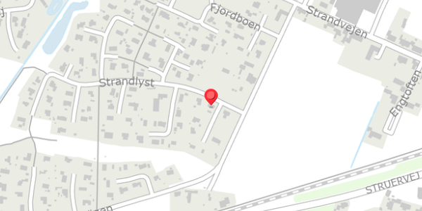 Trafikstøjkort på Strandlyst 17, . , 7830 Vinderup