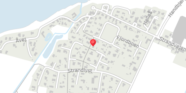 Trafikstøjkort på Strandlyst 36, . , 7830 Vinderup