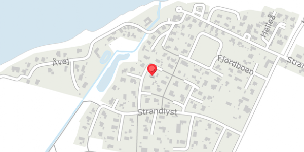 Trafikstøjkort på Strandlyst 56, . , 7830 Vinderup