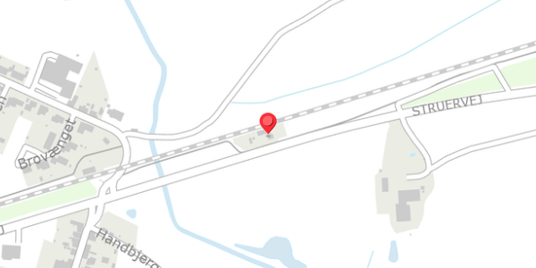 Trafikstøjkort på Struervej 2, 7830 Vinderup
