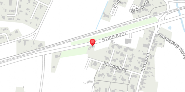 Trafikstøjkort på Struervej 19, 7830 Vinderup