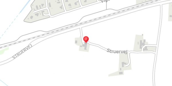 Trafikstøjkort på Struervej 27, 7830 Vinderup
