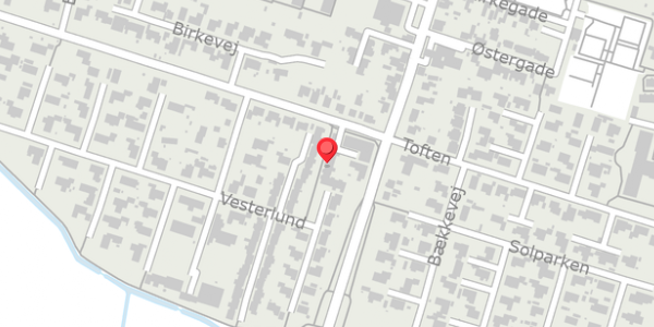 Trafikstøjkort på Thorupgaard 4, 7830 Vinderup