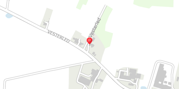 Trafikstøjkort på Vesterled 44, 7830 Vinderup