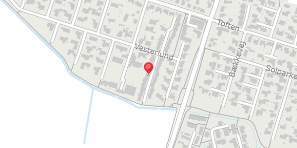 Trafikstøjkort på Vesterlund 92, . , 7830 Vinderup