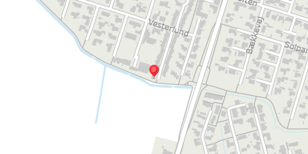 Trafikstøjkort på Vesterlund 102, 7830 Vinderup