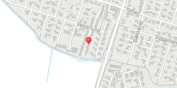 Trafikstøjkort på Vesterlund 110, . , 7830 Vinderup