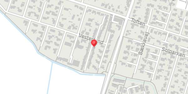 Trafikstøjkort på Vesterlund 116, 7830 Vinderup