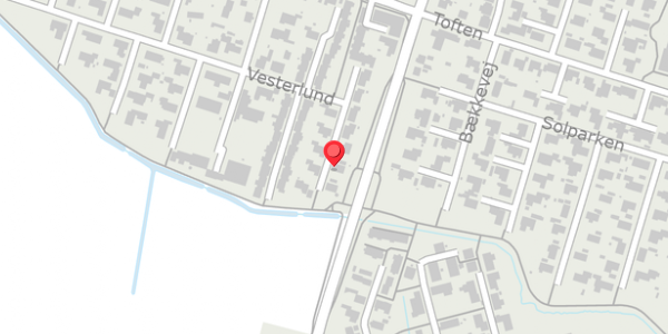 Trafikstøjkort på Vesterlund 132, . , 7830 Vinderup