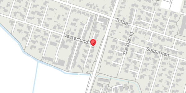 Trafikstøjkort på Vesterlund 138, . , 7830 Vinderup