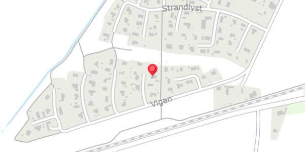 Trafikstøjkort på Vigen 26, 7830 Vinderup