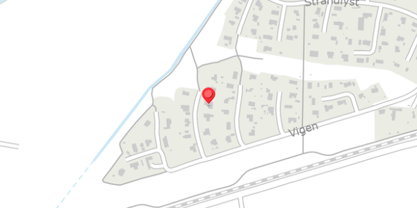 Trafikstøjkort på Vigen 66, 7830 Vinderup