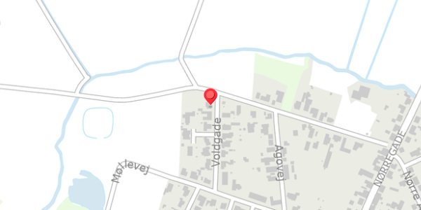 Trafikstøjkort på Voldgade 17, 7830 Vinderup