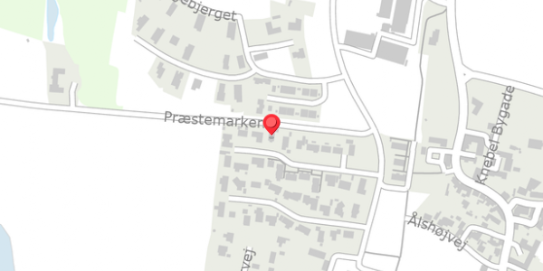 Trafikstøjkort på Energivej 42, 8420 Knebel