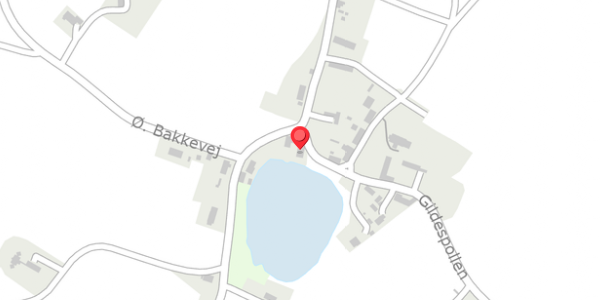 Trafikstøjkort på Gildespollen 2, 8420 Knebel
