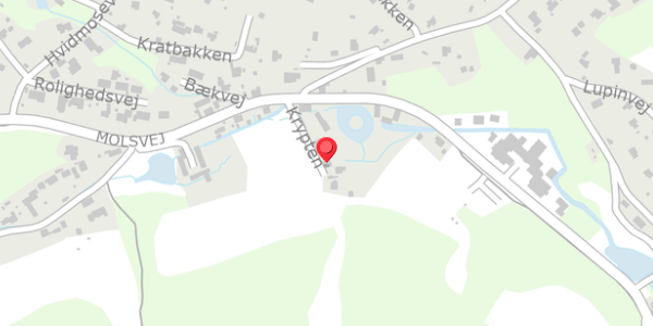 Trafikstøjkort på Krypten 5, . , 8400 Ebeltoft