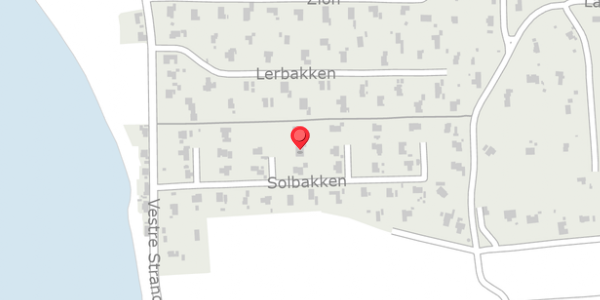 Trafikstøjkort på Solbakken 21, 8420 Knebel