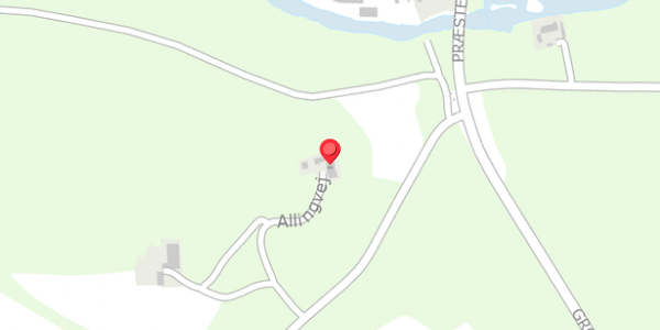 Trafikstøjkort på Allingvej 55, . , 8600 Silkeborg