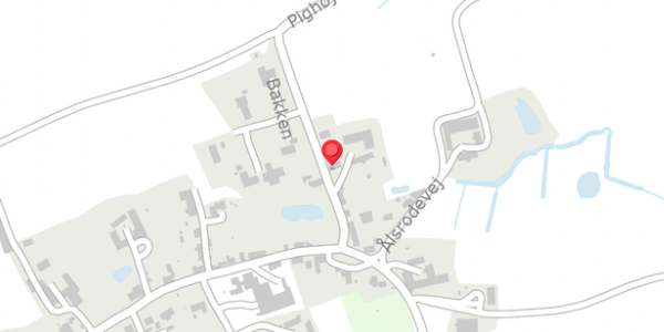Trafikstøjkort på Bakken 10, . , 8500 Grenaa