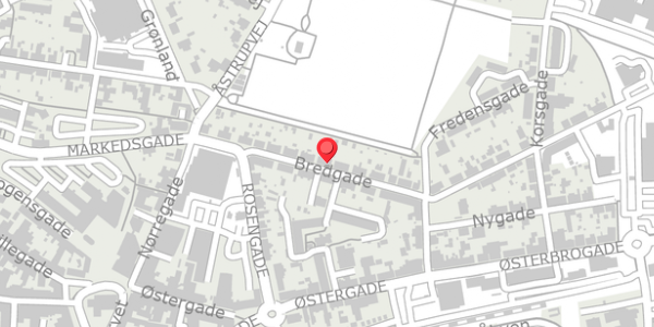 Trafikstøjkort på Bredgade 27, . , 8500 Grenaa