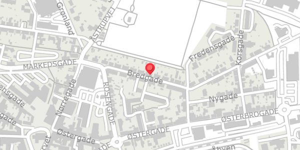 Trafikstøjkort på Bredgade 31, . , 8500 Grenaa