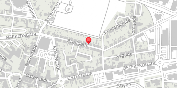 Trafikstøjkort på Bredgade 37, . , 8500 Grenaa