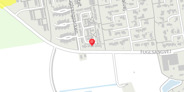 Trafikstøjkort på Bærhaven 18, 8500 Grenaa