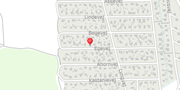 Trafikstøjkort på Egevej 22, . , 8500 Grenaa