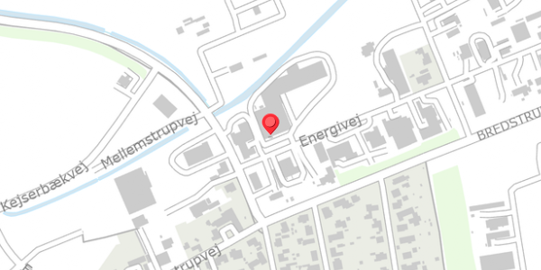 Trafikstøjkort på Energivej 3B, 8500 Grenaa