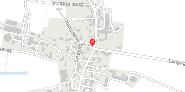 Trafikstøjkort på Hammelevvej 33, . , 8500 Grenaa