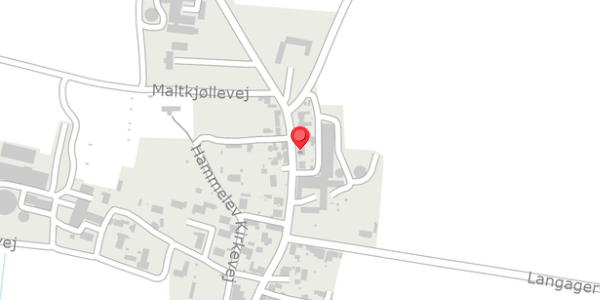 Trafikstøjkort på Hammelevvej 54, . , 8500 Grenaa