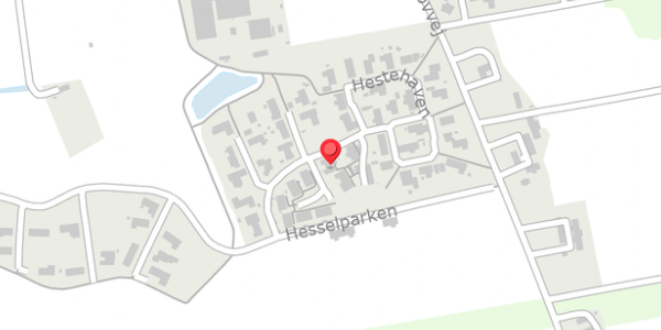 Trafikstøjkort på Hestehaven 30, 8500 Grenaa