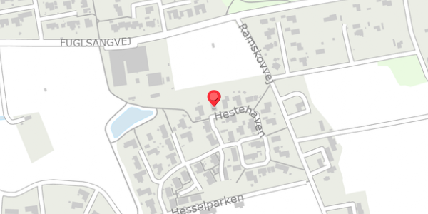 Trafikstøjkort på Hestehaven 37, 8500 Grenaa