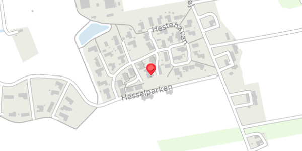 Trafikstøjkort på Hestehaven 40, 8500 Grenaa