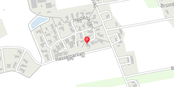 Trafikstøjkort på Hestehaven 56, 8500 Grenaa