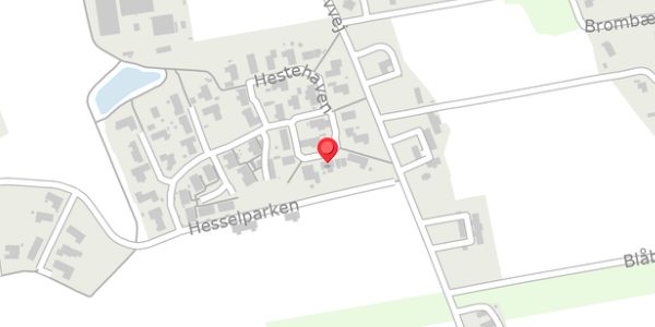 Trafikstøjkort på Hestehaven 62, 8500 Grenaa