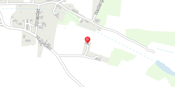 Trafikstøjkort på Hulvejen 21, 8500 Grenaa