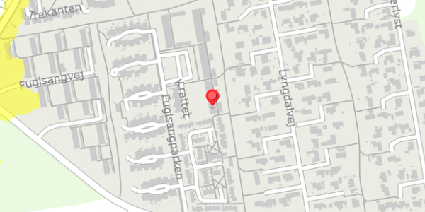 Trafikstøjkort på Krattet 176, 8500 Grenaa