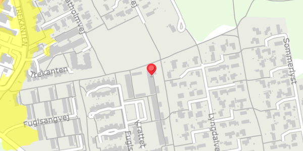 Trafikstøjkort på Krattet 322, . , 8500 Grenaa