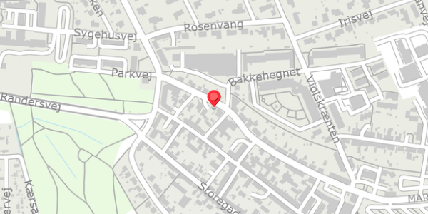 Trafikstøjkort på Markedsgade 45, 8500 Grenaa