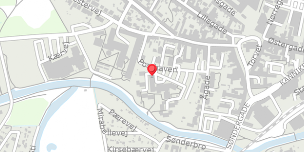Trafikstøjkort på Posthaven 34, 8500 Grenaa