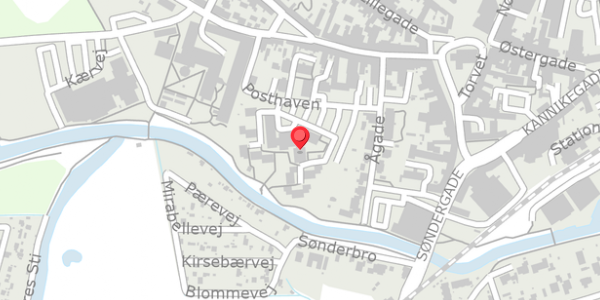 Trafikstøjkort på Posthaven 50A, . 5, 8500 Grenaa
