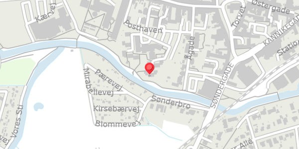 Trafikstøjkort på Posthaven 60, 8500 Grenaa