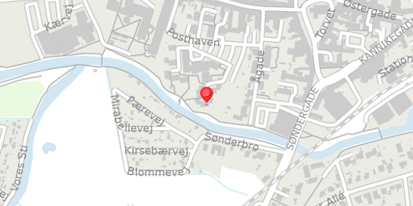 Trafikstøjkort på Posthaven 62, 8500 Grenaa