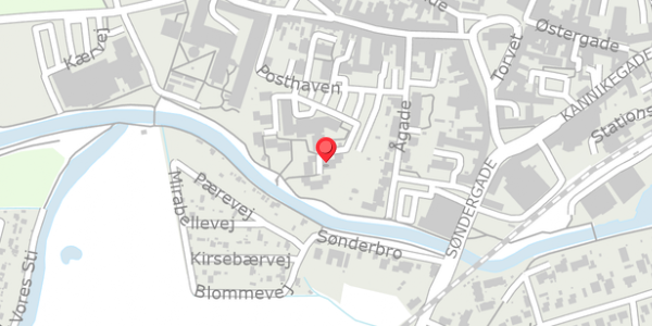 Trafikstøjkort på Posthaven 66, 8500 Grenaa
