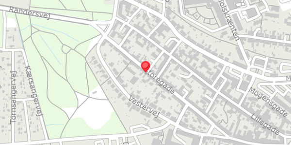 Trafikstøjkort på Storegade 59, 8500 Grenaa